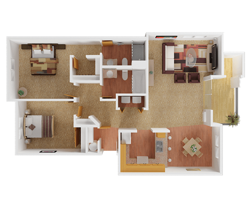 Eagle Rock Granite Floor Plan